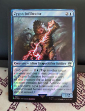 MTG Surge Foil Zygon Infiltrator Doctor Who Commander Magic the Gathering NM