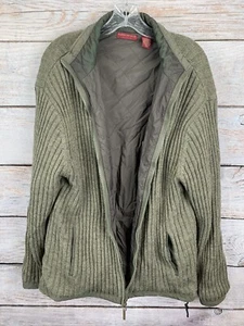 Chaqueta suéter azul americano para hombre talla L marrón oliva - Imagen 1 de 4