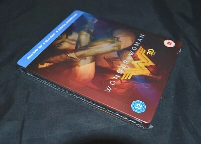 Blu Ray Movie Steelbook - DC Wonder Woman 3D 2017 - Image 1 of 4
