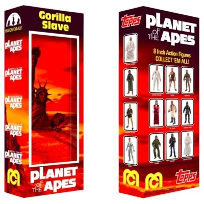 "Mego Planet of the Apes Gorilla Slave caja personalizada para figura de acción POTA 8""" Foto 1 de 2