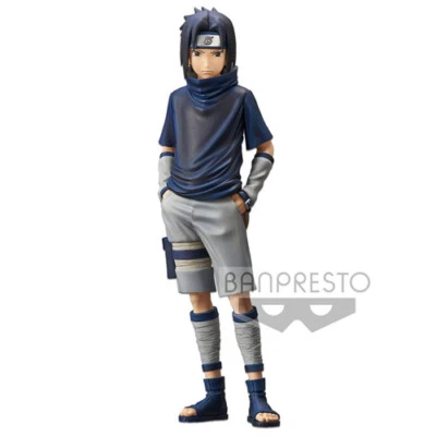 NARUTO - Grandista Shinobi Relations Sasuke Uchiha Ver.2 DX Pvc Figure Banpresto - Immagine 1 di 4
