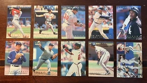 1994 Fleer Golden Moment Baseball 10 Karten Insert Set - Bild 1 von 1