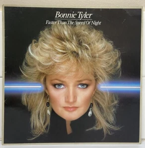 BONNIE TYLER Faster Than The Speed Of Night 1983 UK Vinyl LP + INNER original ~~ - Picture 1 of 9
