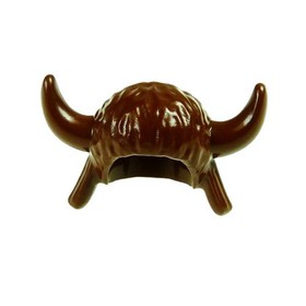 1x Lego Headgear Minifigure Buffalo Helmet Indian Medicine Man ww019 30113