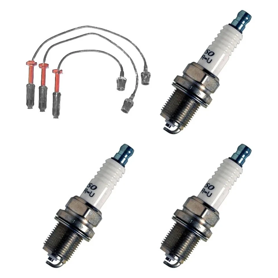 For Mercedes-Benz S320 1997-1998 Denso Spark Plug Wire & Spark Plug Kit Foto 1 de 2