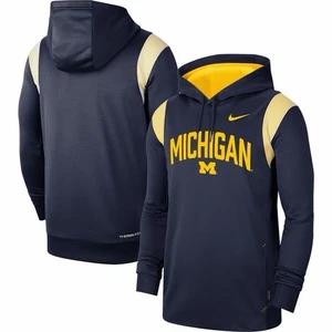 Nike Herren 3XL 2022 Michigan Wolverines Therma Fit Pullover Hoodie - Neu mit Etikett - Bild 1 von 2