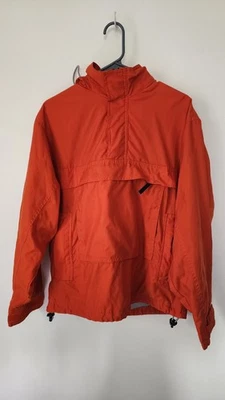 Vintage Orange Gap Anorak Windbreaker Men's XS Hooded Jacket - Image 1 of 3