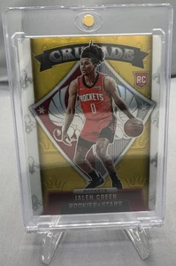 Sujetalibros Chronicles Jalen Green RC 2021-22 Gold Crusade 10/10 Rockets eBay 1/1 - Imagen 1 de 2