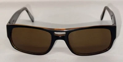 Vintage Giorgio Armani Sunglasses GA 2519 C. Shiny Black & Tortoise 54mm Italy - Image 1 of 4