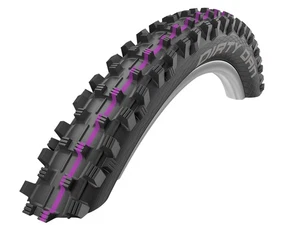 27.5" Bike Tyre Clincher Schwalbe Dirty Dan Ultra Soft Gravity 27.5x2.35" Black - Picture 1 of 2