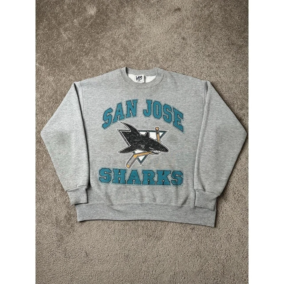 San Jose Sharks NHL Team logo sweatshirt VK02369 - Image 1 of 1