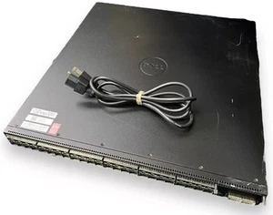 Dell PowerConnect 8164F 48-Port 10GbE SFP+ / 2-Port 40GbE QSFP+ Switch mit 2x PS - Bild 1 von 7