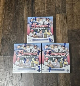2025 Bowman Baseball Mega Box Lot Of (3) Boxes - Picture 1 of 4