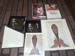 RARE AIR MICHAEL JORDAN Paperback Book Sealed With Set And Extras - Picture 1 of 4
