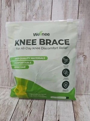Wellnee Knee Brace For All Day the Discomfort Relief One-Size-Fits-All FAST SHIP - Image 1 of 3