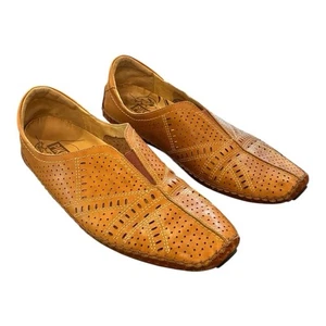 Pikolinos Womens Size 10 (41) Jerez Lazer Perforated Leather Slip On Shoes - Picture 1 of 11