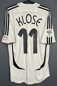 HERREN DEUTSCHLAND NATIONAL 2006/2007 KLOSE #11 FUSSBALL FOOTBALL SHIRT TRIKOT GR. M - Bild 1 von 12