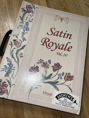 1980s Mirage Wallpaper Book Florals Shabby Cottage Country Upcycle Matting Craft - Image 1 of 4