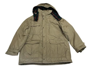 St John’s Bay Men’s Parka Coat Size 2XL Beige - Picture 1 of 15