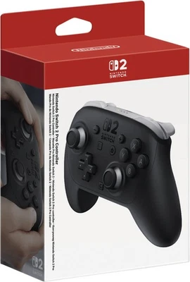 Nintendo Switch 2 Pro Controller GameChat GL GR Tasten USB HD schwarz V. B Ware - Bild 1 von 4