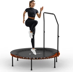 ADVWIN 40inch/48inch Rebounder Mini Trampoline Fitness Trampolines with Adjus... - Picture 1 of 14