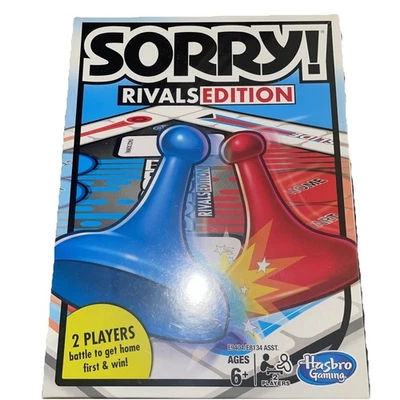 Hasbro Gaming. SORRY. Rivals Edition. 2 Players. Age 6+. - Image 1 of 4
