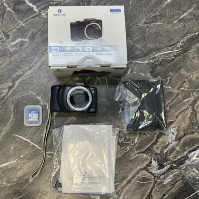 Minolta MN22Z 20 Megapixel HD Wi-Fi Digital Camera with 22X Zoom, Black - Image 1 of 4