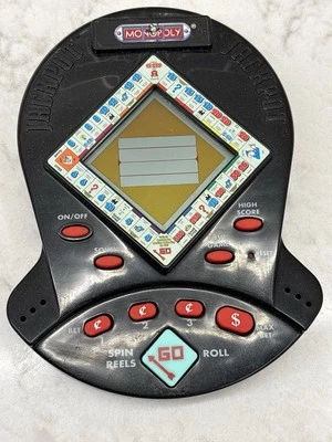 VTG 1999 Monopoly Jackpot Handheld Electronic Game by Hasbro Tested & Works - Image 1 of 2