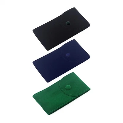 Watch Travel Pouch Portable Velvet Case Travel Watch Pouch Commuting Portable - Image 1 of 4