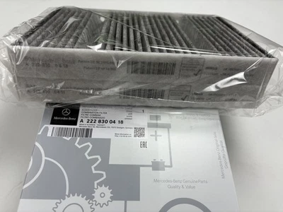 Filtro de aire de cabina OEM Mercedes Benz W222 S450 S550 S560 S63 Clase S 2228300318 Foto 1 de 2