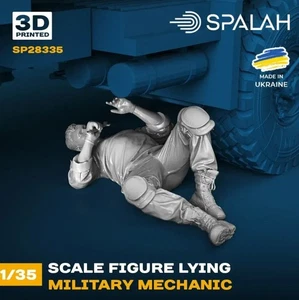 Spalah 28335 1:35 Figura Modelo Kit "Mecánico Militar Mentido" - Imagen 1 de 1