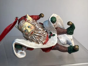 Vintage Giny 1991 Elfe Weihnachtsschmuck Handarbeit Keramik - Bild 1 von 7