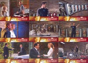 IRON MAN MOVIE 3 2013 U PICK SINGLE PARALLEL INSERT CARDS 8 FOR $4.99 MARVEL - Picture 1 of 1