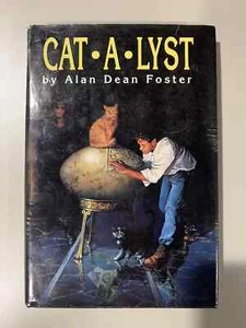 Vintage 1991 Hardcover Cat-A-Lyst Alan Dean Foster ACE First Edition Adventure - Picture 1 of 1