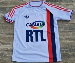 MAILLOT FOOTBALL PSG PARIS ST GERMAIN CANAL + TAILLE M - Afbeelding 1 van 2