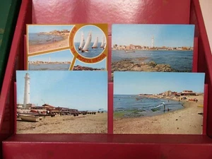 LOTTO 4 CARTOLINE PUNTA SECCA (MARINELLA) I LUOGHI DI MONTALBANO  - Picture 1 of 5
