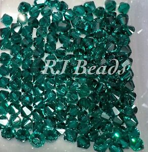 Genuine 4mm Swarovski Crystal Sparkling Jewelry Beads 5328 5301 Bicone AB 2X