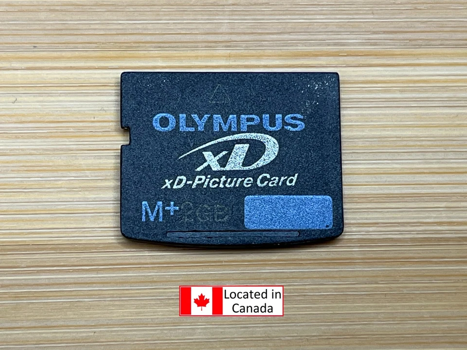 Olympus 2GB M+ xD-Picture memory Card XD  FujiFilm & Kodak Old Cameras 16C - Image 1 of 3