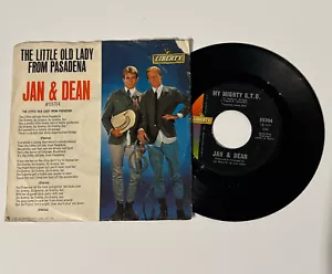 Jan & Dean "Little Old Lady From Pasadena" Liberty 55704 Record & Picture Sleeve - Foto 1 di 9