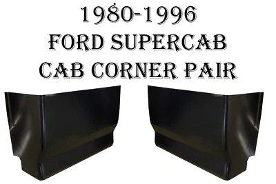 1980 1981- 1996 Ford Extended Super Cab Corner Set F150 F250 F350 Truck Pair - Image 1 of 2