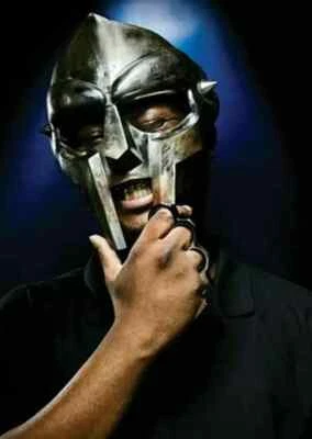 万圣节 MF Doom 角斗士面具钢波兰饰面面具限量版 — 第 1/4 张图片