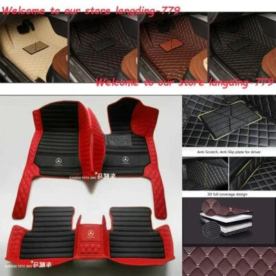 Car Floor Mats For Mercedes-Benz GL320 GL350 GL450 GL500 GL550 Auto Boot Liners Foto 1 de 4