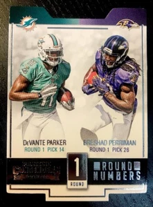 DeVANTE PARKER • BRESHAD PERRIMAN - 2015 Panini Contenders ROUND NUMBERS #RN5 - Picture 1 of 2