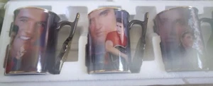 Elvis Presley's Greatest Hits Porcelain Mugs - 3rd Set (Bradford Editions 2002) - Picture 1 of 2
