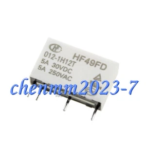 2PCS NEW HF49FD-005 012 024 1H11 1H11T 1H12 T 5A 5V 12V 24V relay #CL - Picture 1 of 3