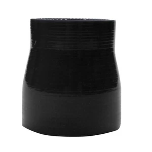 51MM TO 76MM STRAIGHT REDUCER COUPLER SILICONE HOSE 2"  to 3"  INCH BLACK - Bild 1 von 7