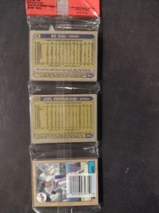 1987 Topps Factory Sealed Rack Pack ERROR card front on back. - Picture 1 of 4