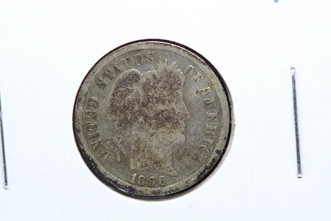 1896-O Barber Dime G 39A3 Cover
