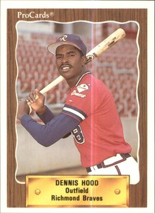 1990 Richmond Braves ProCards #270 Dennis Hood