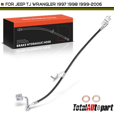 Manguera hidráulica de freno para Jeep TJ Wrangler 1997 1998 1999-2006 lado central trasero Foto 1 de 4
